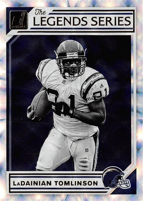 Buy from multiple sellers, and get all your <strong>cards</strong> in one shipment. . Ladainian tomlinson football cards